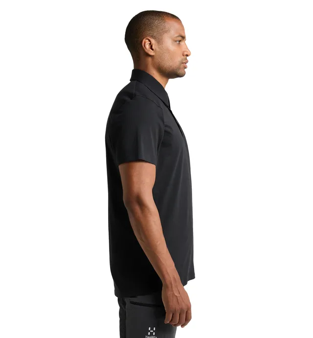 Mirth Polo Men | True Black | Shirt | T-shirts | Hiking