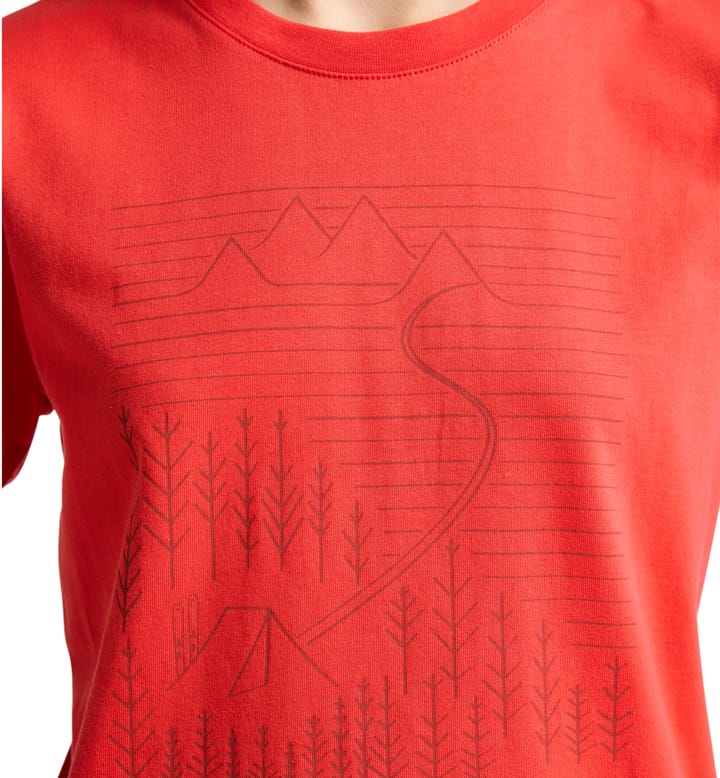 Camp Tee Women Poppy Red