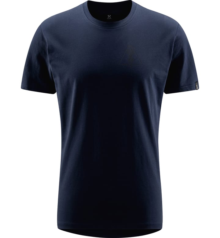 Outsider By Nature Print Tee Men Tarn Blue Outsider By Nature Print Tee Men Tarn Blue