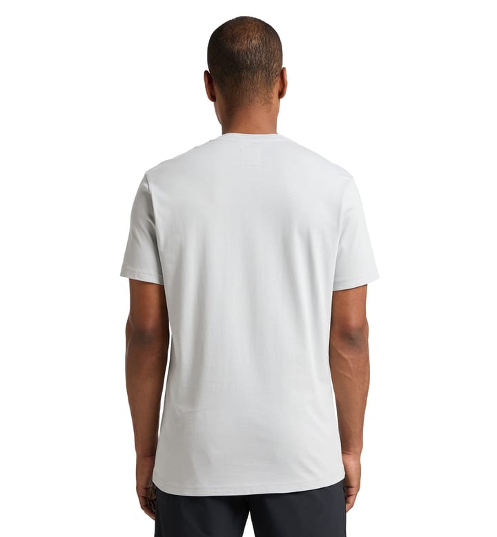 Outsider By Nature Print Tee Men Stone Grey Outsider By Nature Print Tee Men Stone Grey