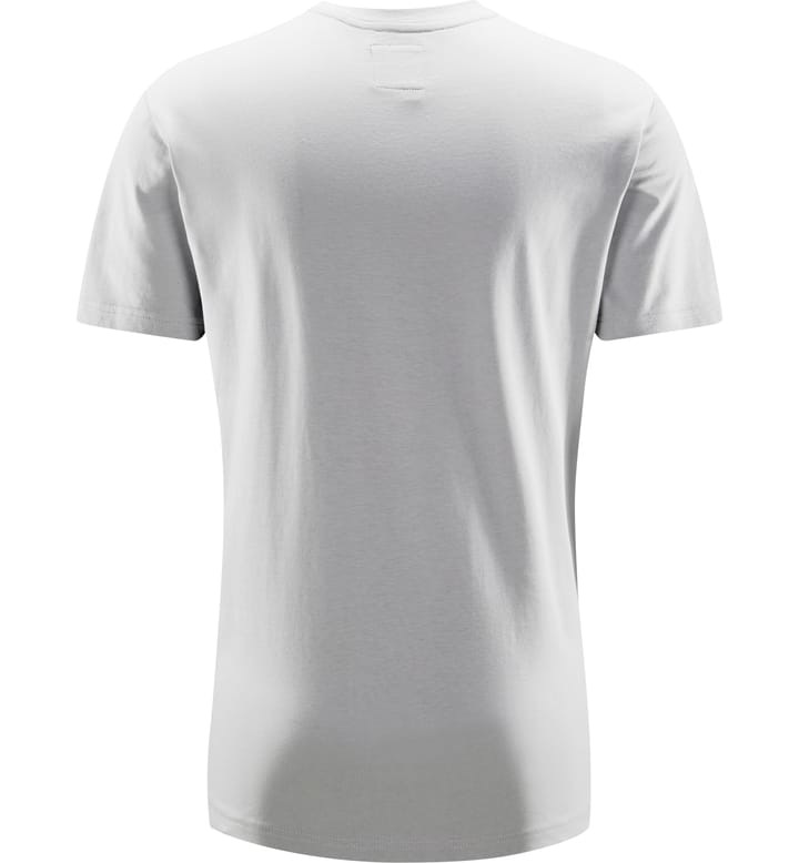 Outsider By Nature Print Tee Men Stone Grey Outsider By Nature Print Tee Men Stone Grey