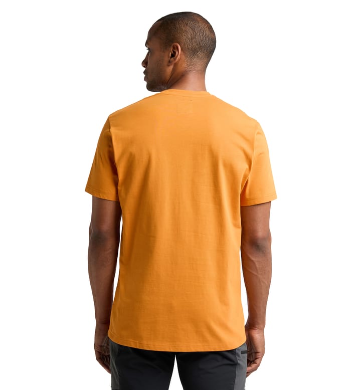 Outsider By Nature Print Tee Men Desert Yellow