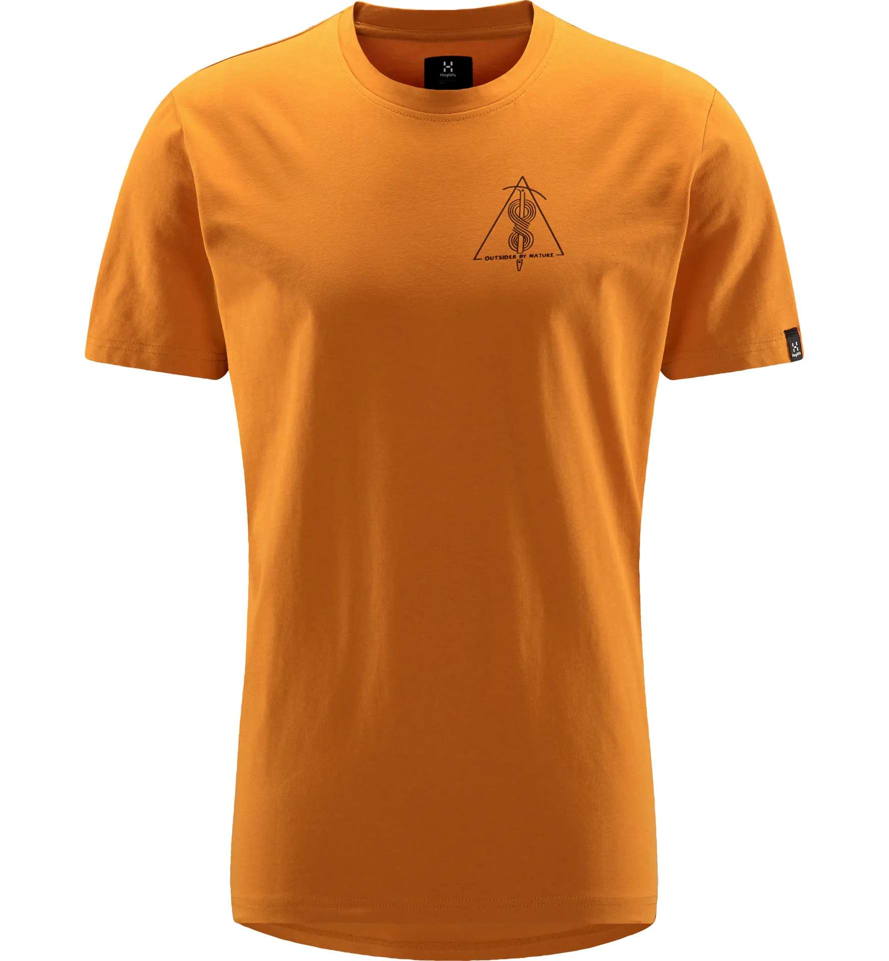 Outsider By Nature Print Tee Men Desert Yellow
