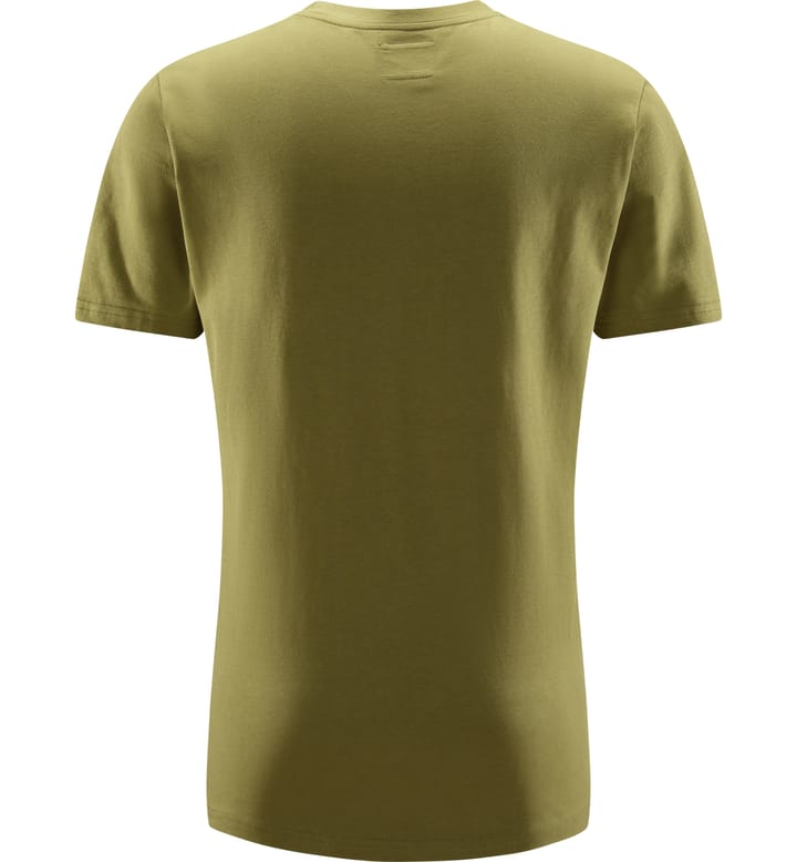 Outsider By Nature Print Tee Men Olive Green