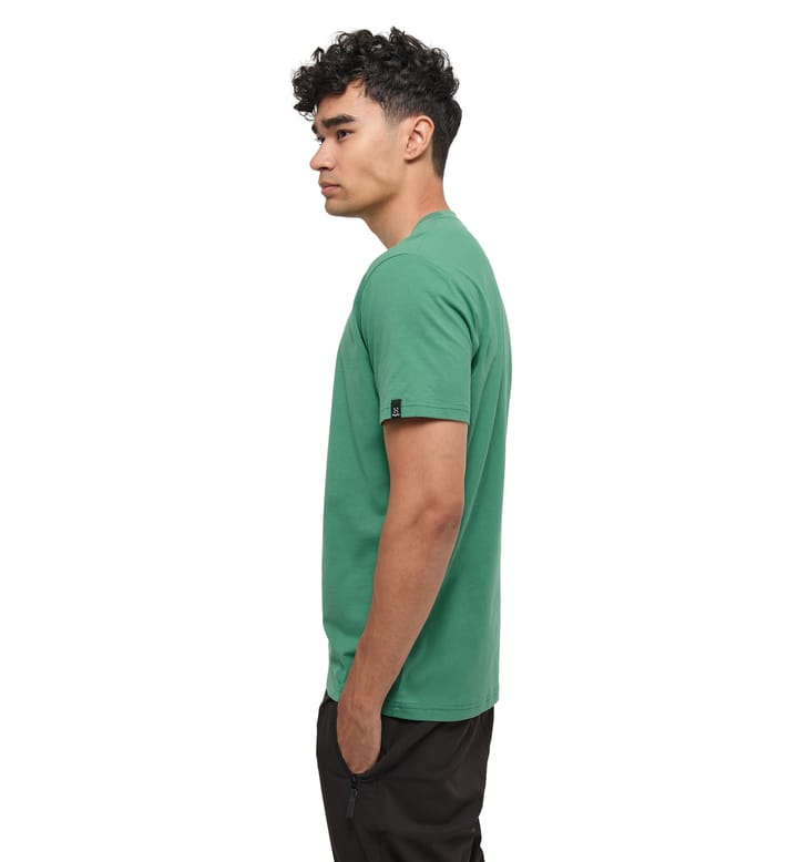 Outsider By Nature Print Tee Men Dk Jelly Green Outsider By Nature Print Tee Men Dk Jelly Green