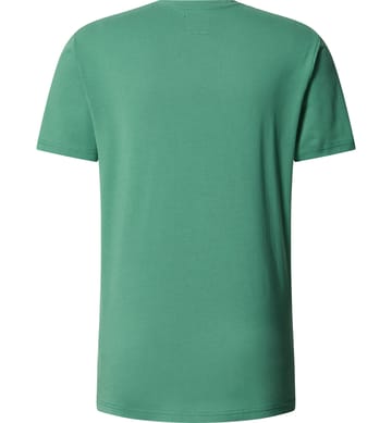 Outsider By Nature Print Tee Men Dk Jelly Green