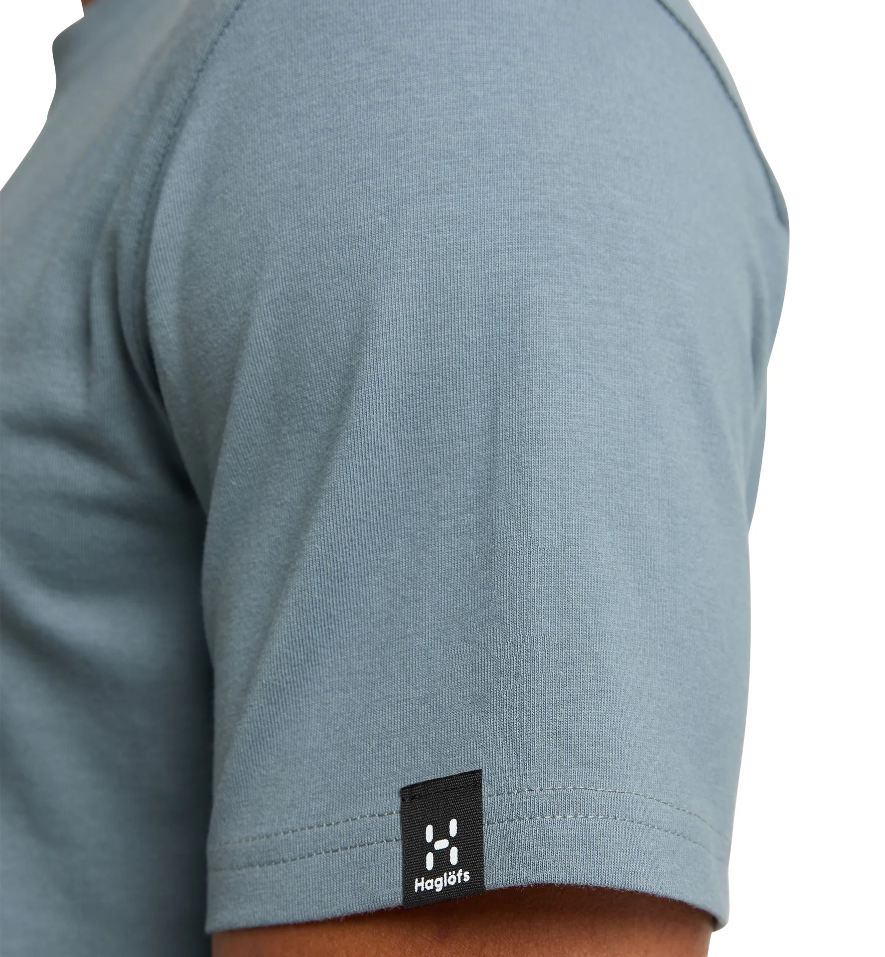 Outsider By Nature Tee Men Steel Blue