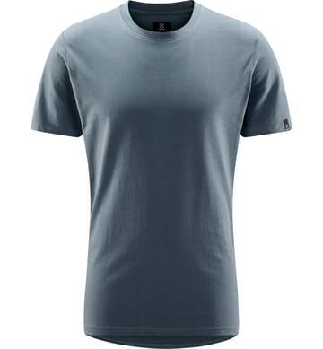 Outsider By Nature Tee Men Steel Blue