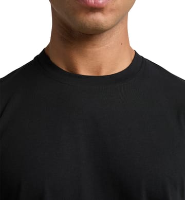 Outsider By Nature Tee Men True Black