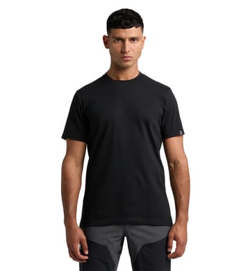 Outsider By Nature Tee Men True Black