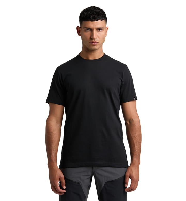 Outsider By Nature Tee Men True Black