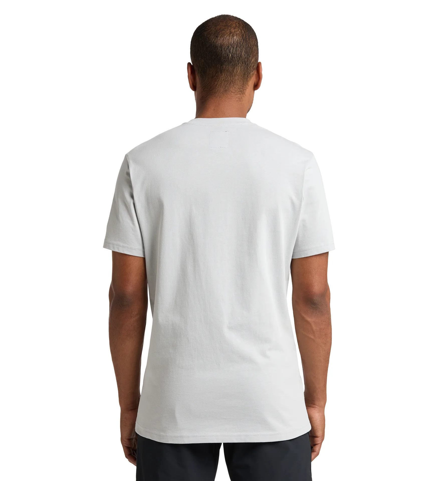 Outsider By Nature Tee Men Stone Grey