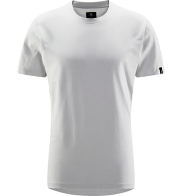 Outsider By Nature Tee Men Stone Grey