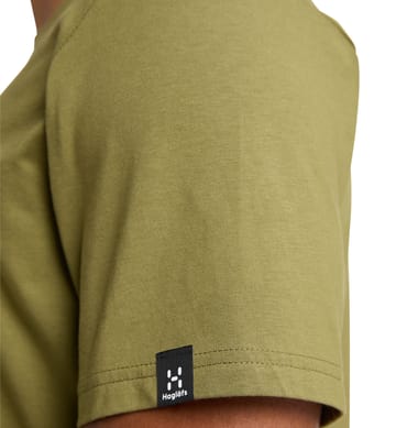 Outsider By Nature Tee Men Olive Green