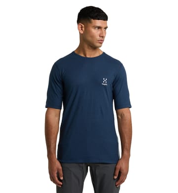 ROC Grip Tee Men Tarn Blue/Steel Blue