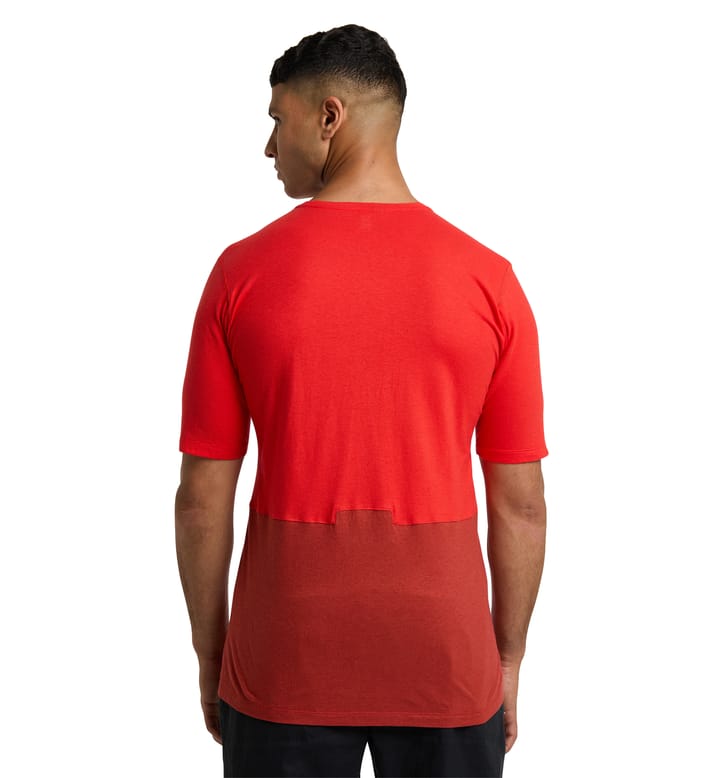 ROC Grip Tee Men Zenith Red/Corrosion