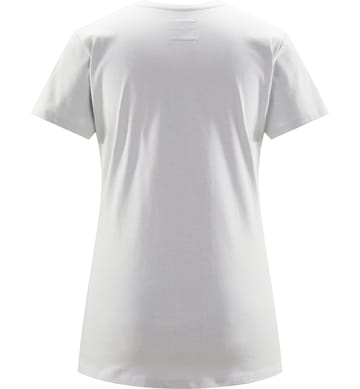 Outsider By Nature Print Tee Women Stone Grey