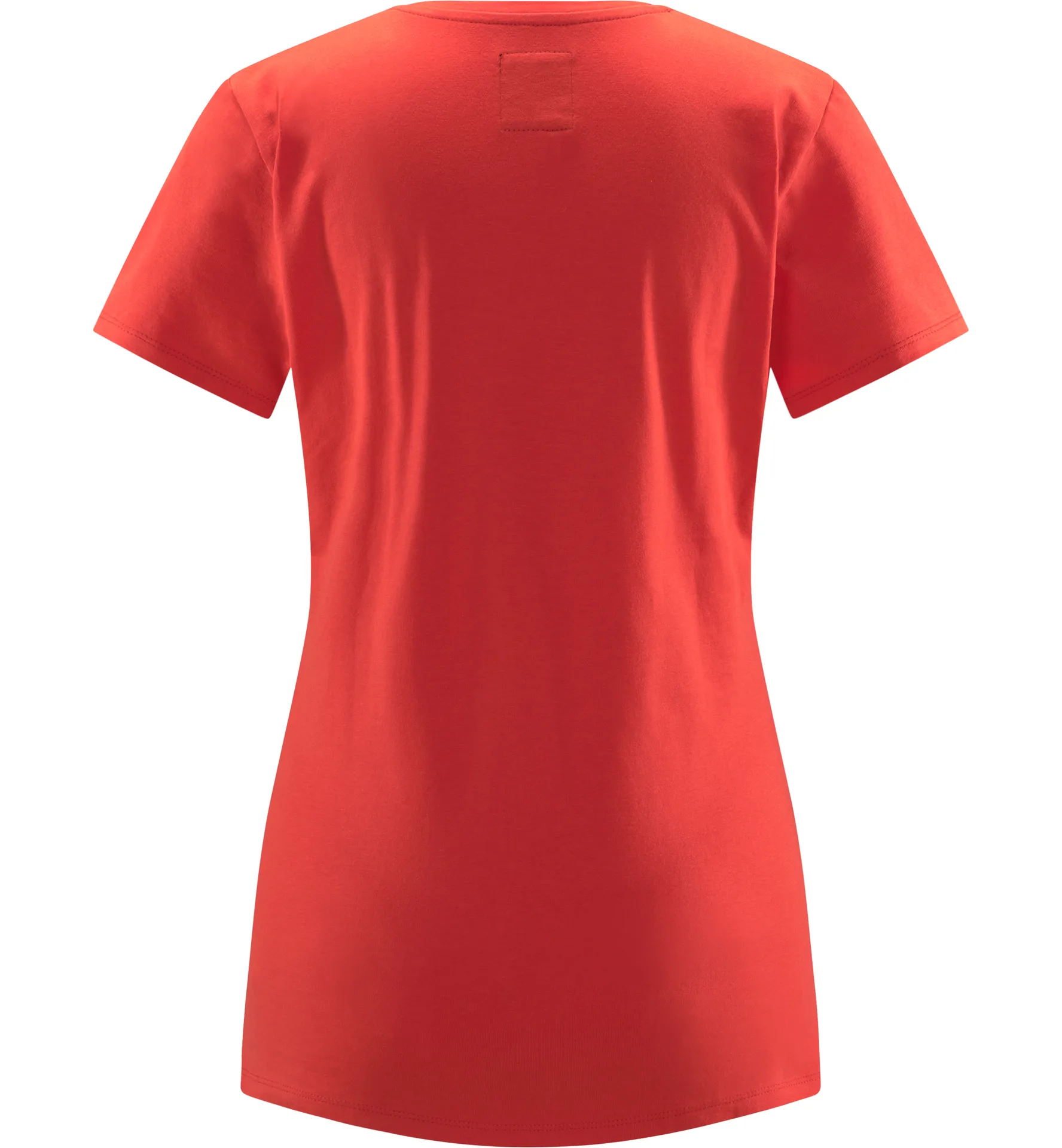 Outsider By Nature Print Tee Women Poppy Red