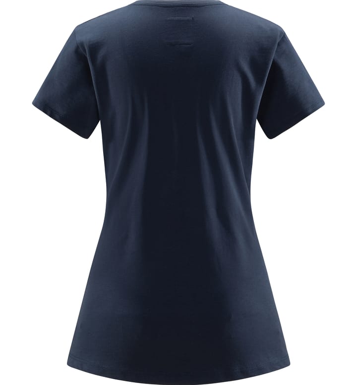 Outsider By Nature Tee Women Tarn Blue