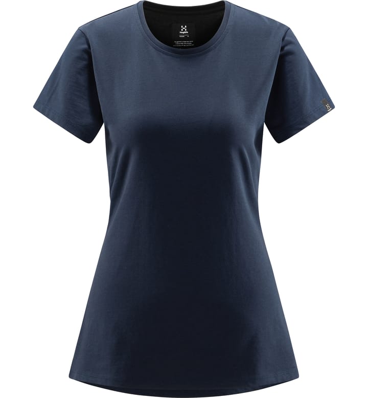 Outsider By Nature Tee Women Tarn Blue Outsider By Nature Tee Women Tarn Blue