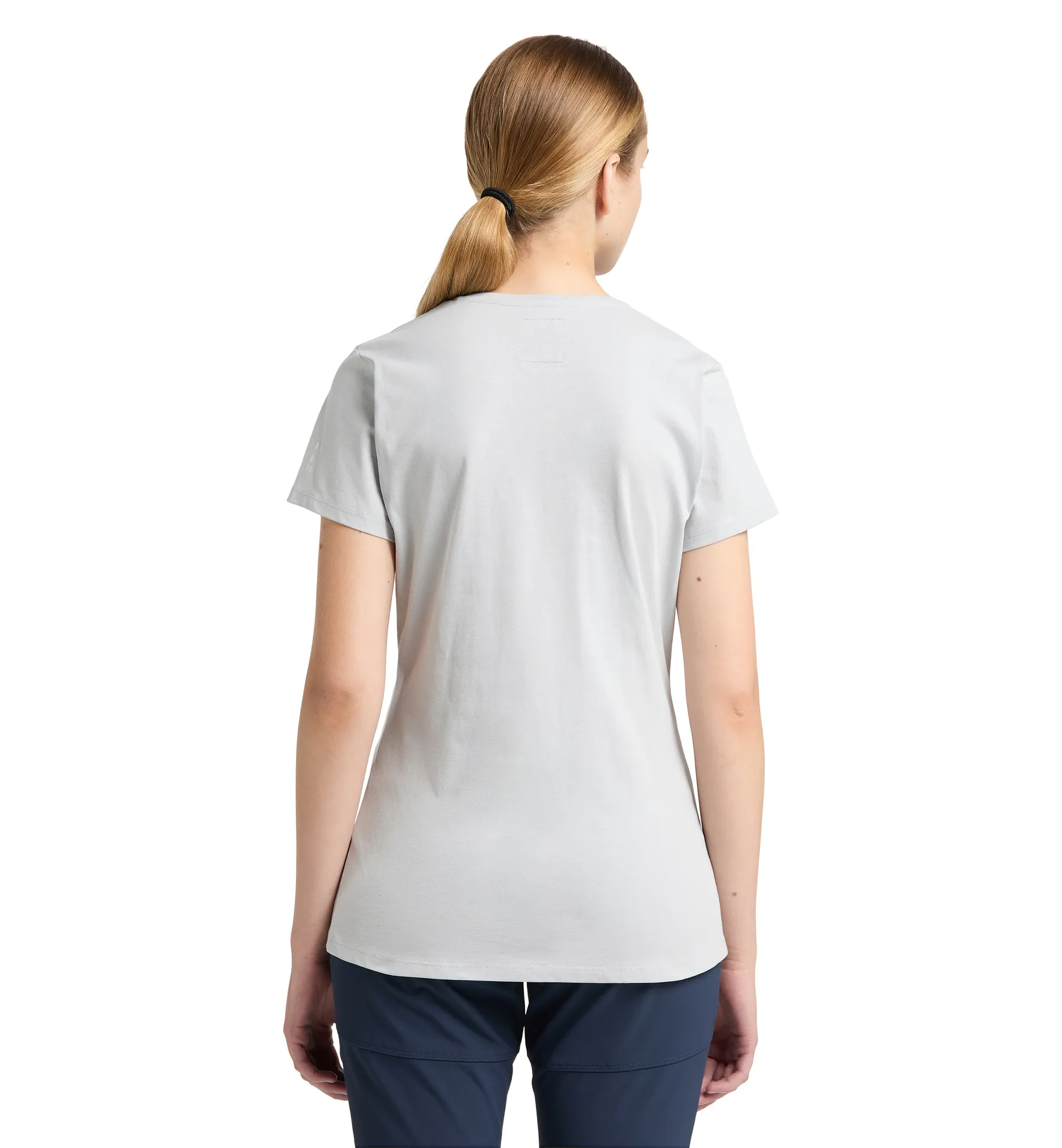 Outsider By Nature Tee Women Stone Grey