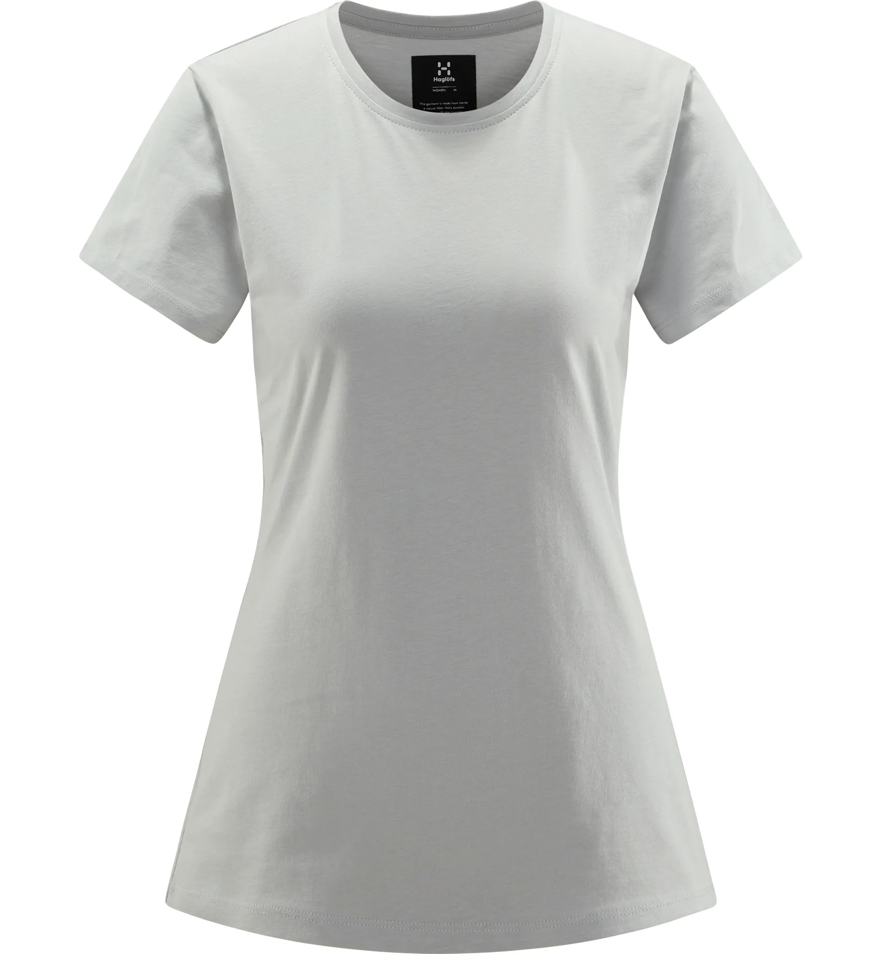 Outsider By Nature Tee Women Stone Grey