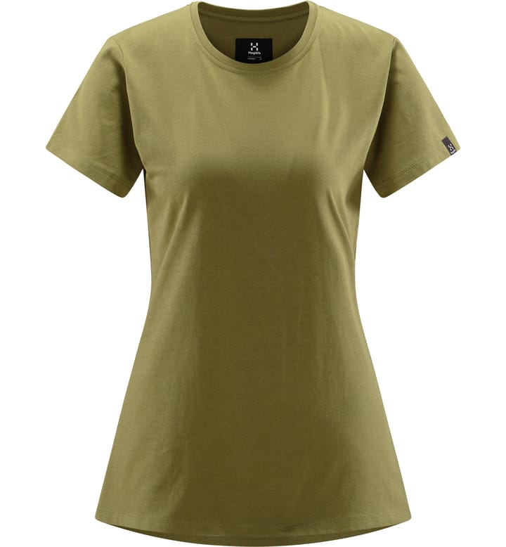 Outsider By Nature Tee Women Olive Green