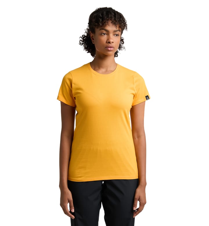 Outsider By Nature Tee Women Sunny Yellow