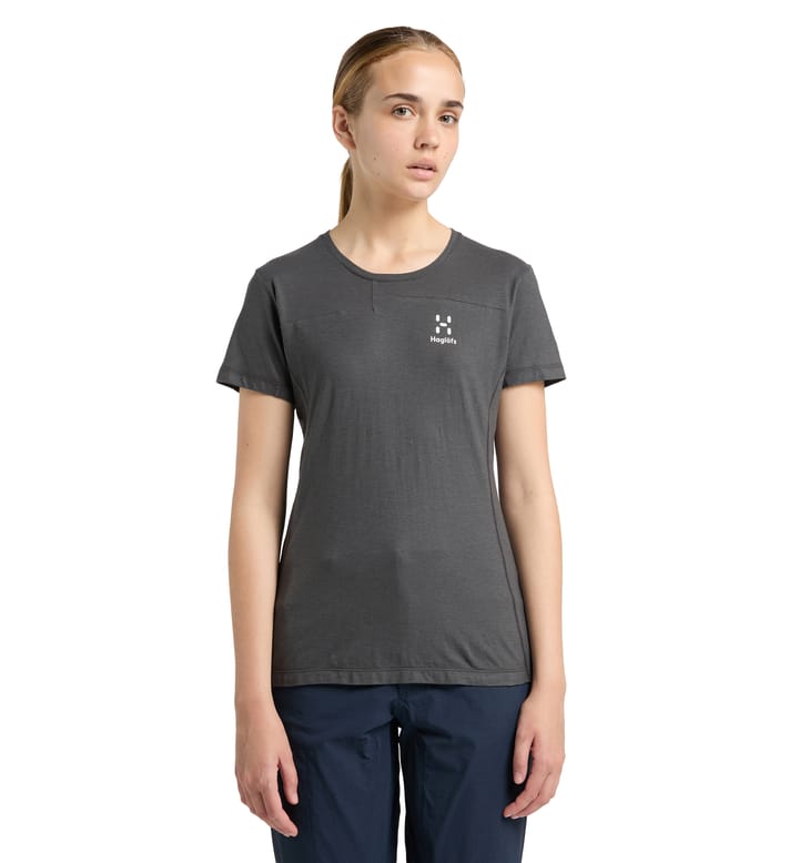 ROC Grip Tee Women Magnetite