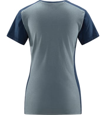 ROC Grip Tee Women Steel Blue/Tarn Blue