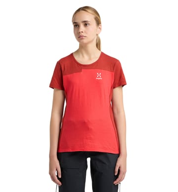 ROC Grip Tee Women Poppy Red/Corrosion