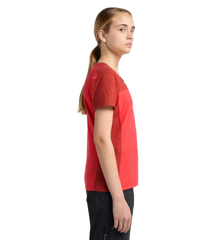 ROC Grip Tee Women Poppy red/Corrosion