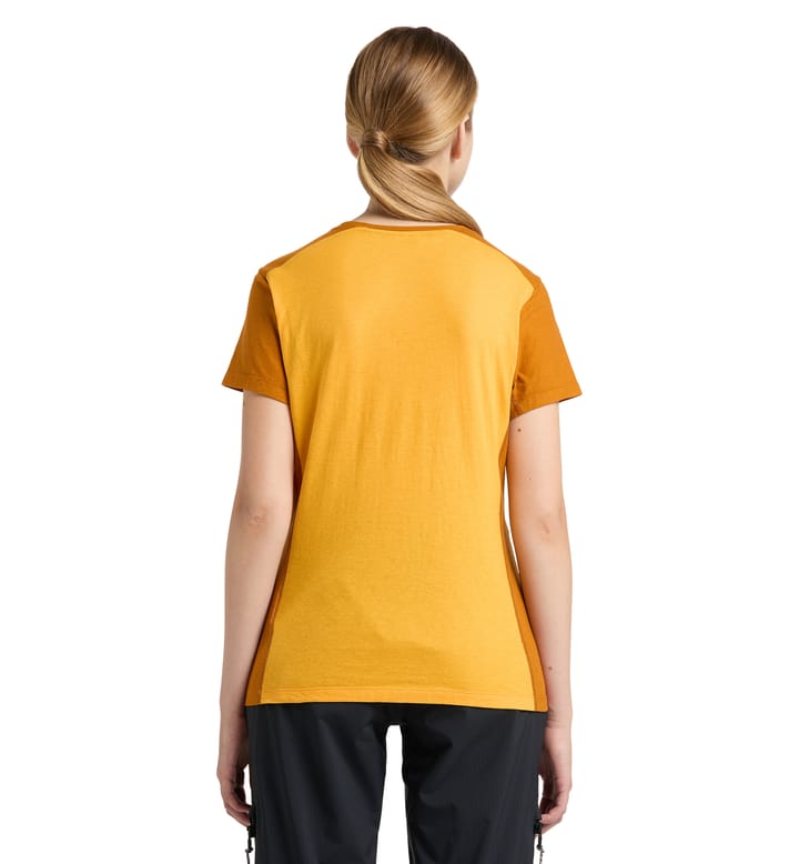 ROC Grip Tee Women Sunny Yellow/Golden Brown