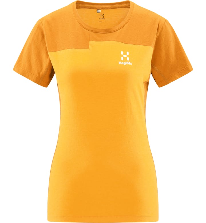 ROC Grip Tee Women Sunny Yellow/Golden Brown