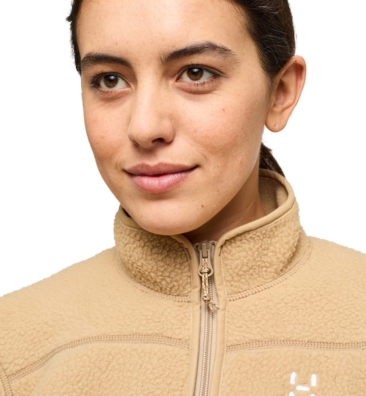 Mossa Pile Jacket Women Sand