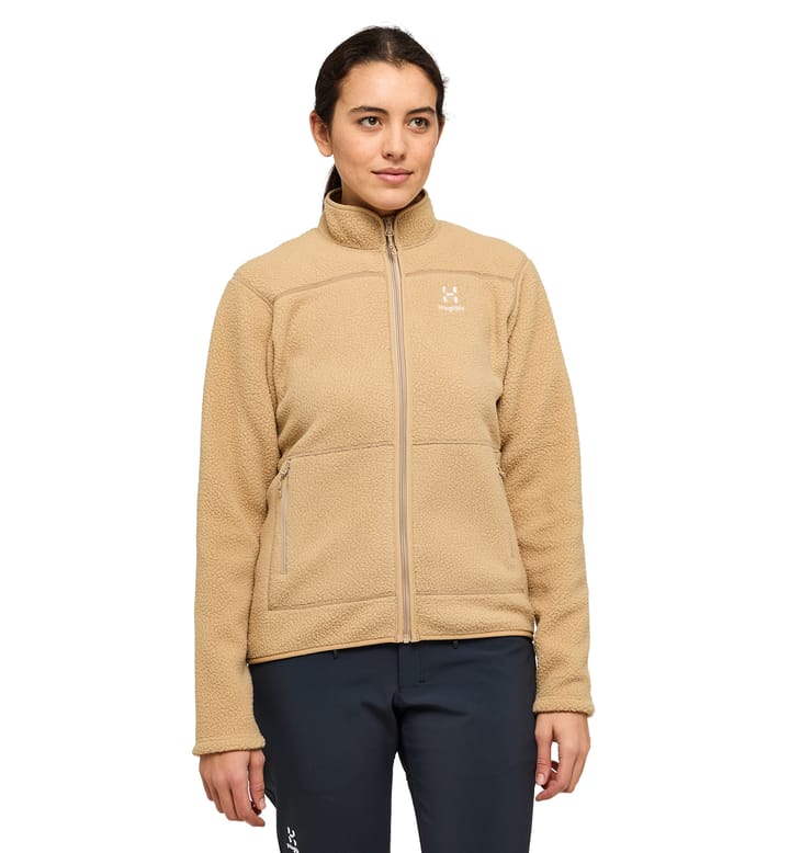 Mossa Pile Jacket Women Sand