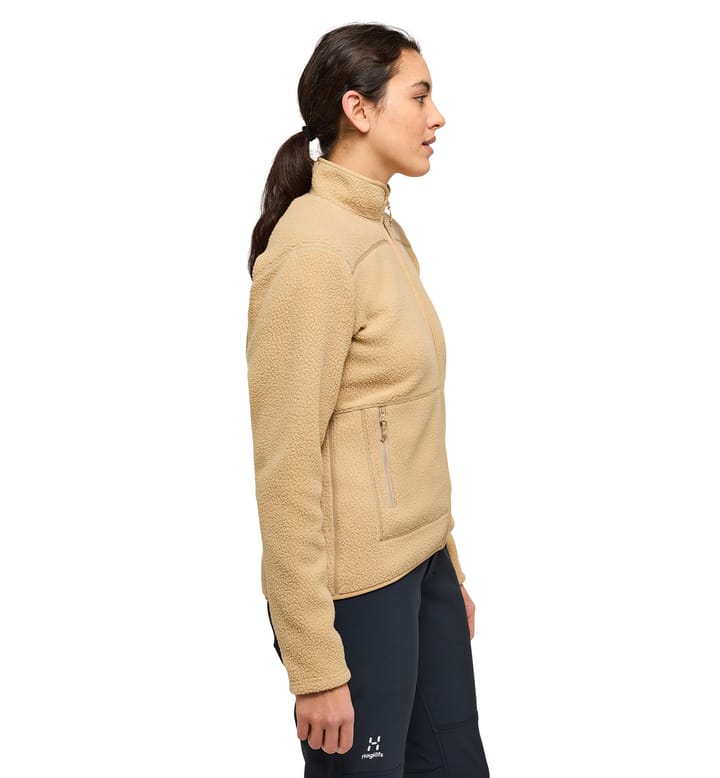 Mossa Pile Jacket Women Sand