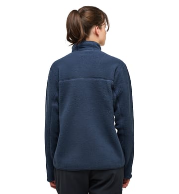 Mossa Pile Jacket Women Tarn Blue