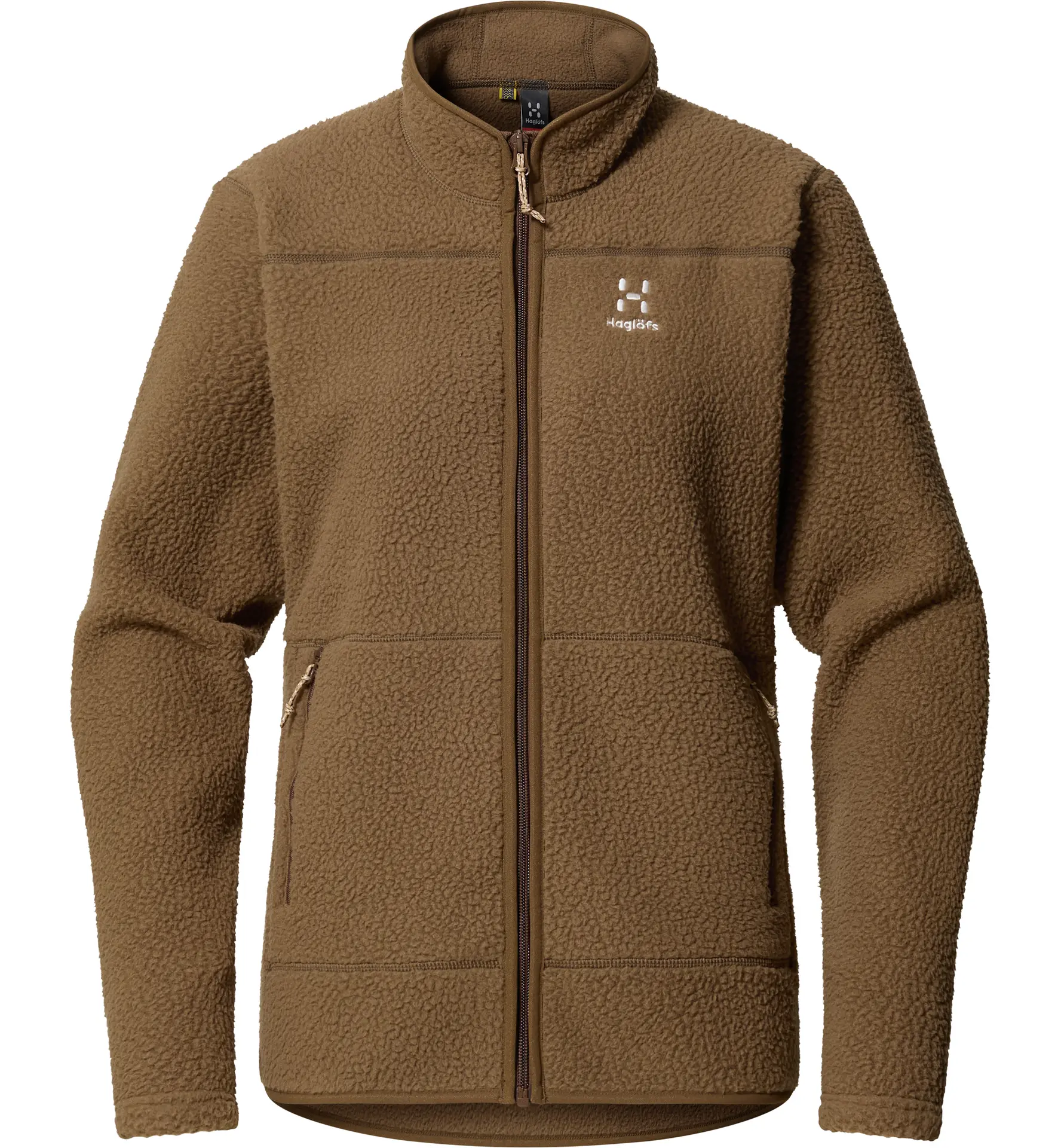 Mossa Pile Jacket Women Teak Brown