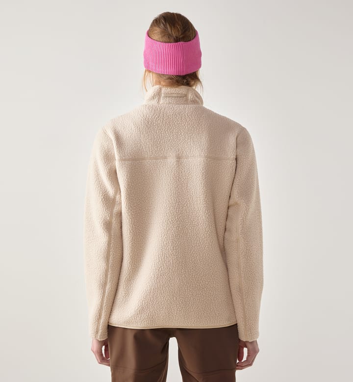 Mossa Pile Jacket Women Chalk Beige Mossa Pile Jacket Women Chalk Beige
