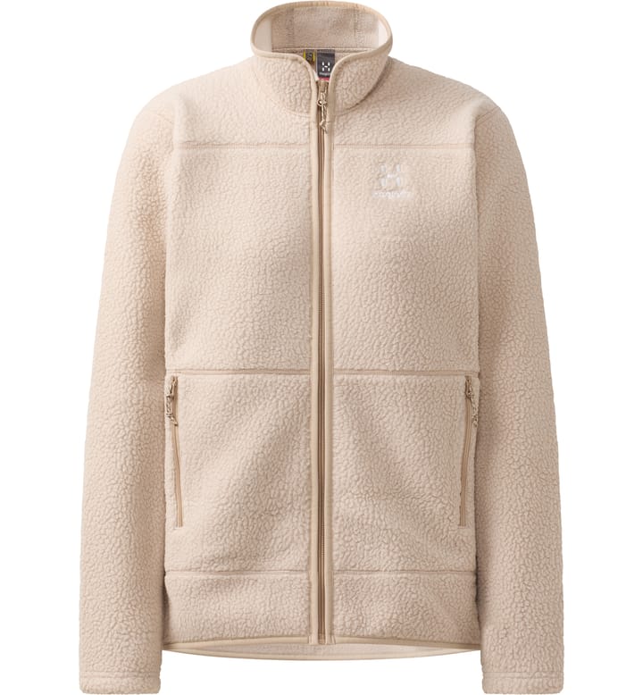 Mossa Pile Jacket Women Chalk Beige Mossa Pile Jacket Women Chalk Beige