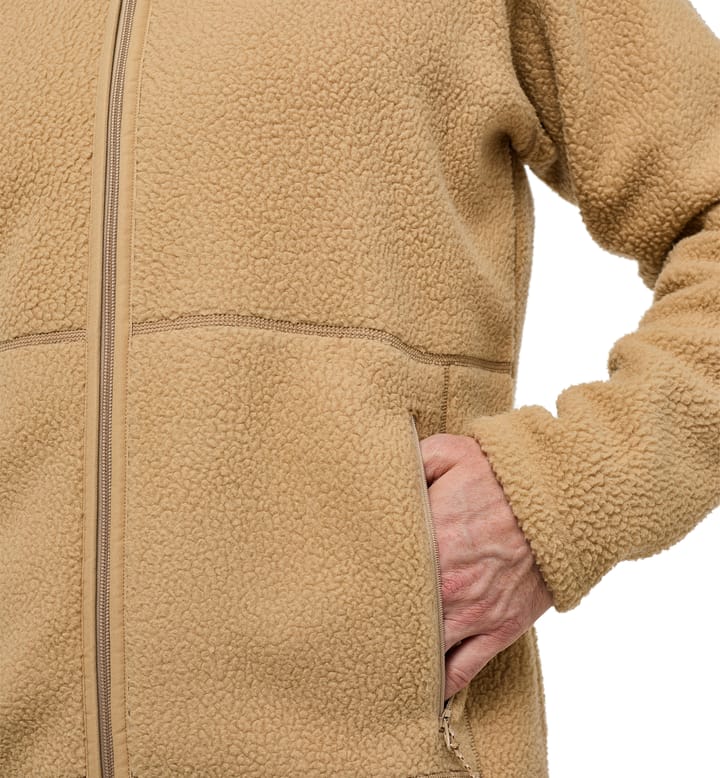 Mossa Pile Jacket Men Sand