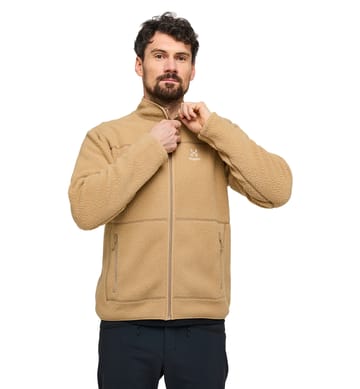 Mossa Pile Jacket Men Sand