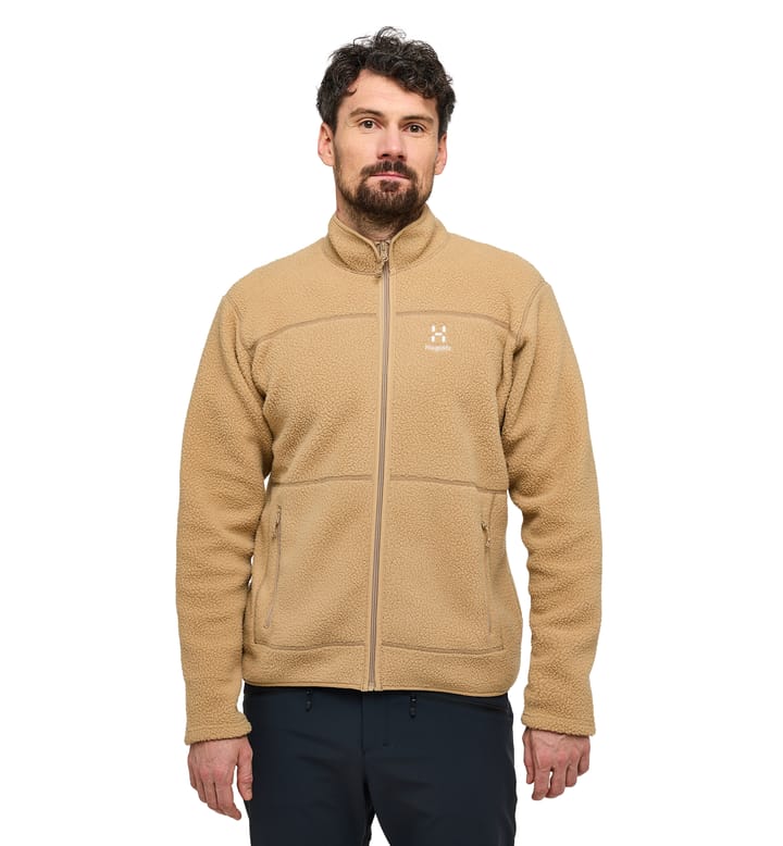 Mossa Pile Jacket Men Sand