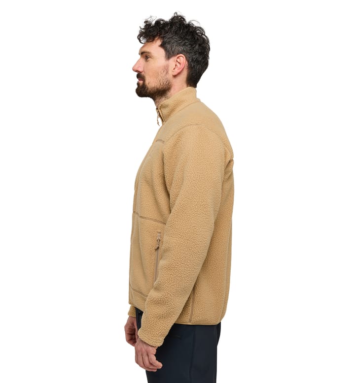 Mossa Pile Jacket Men Sand