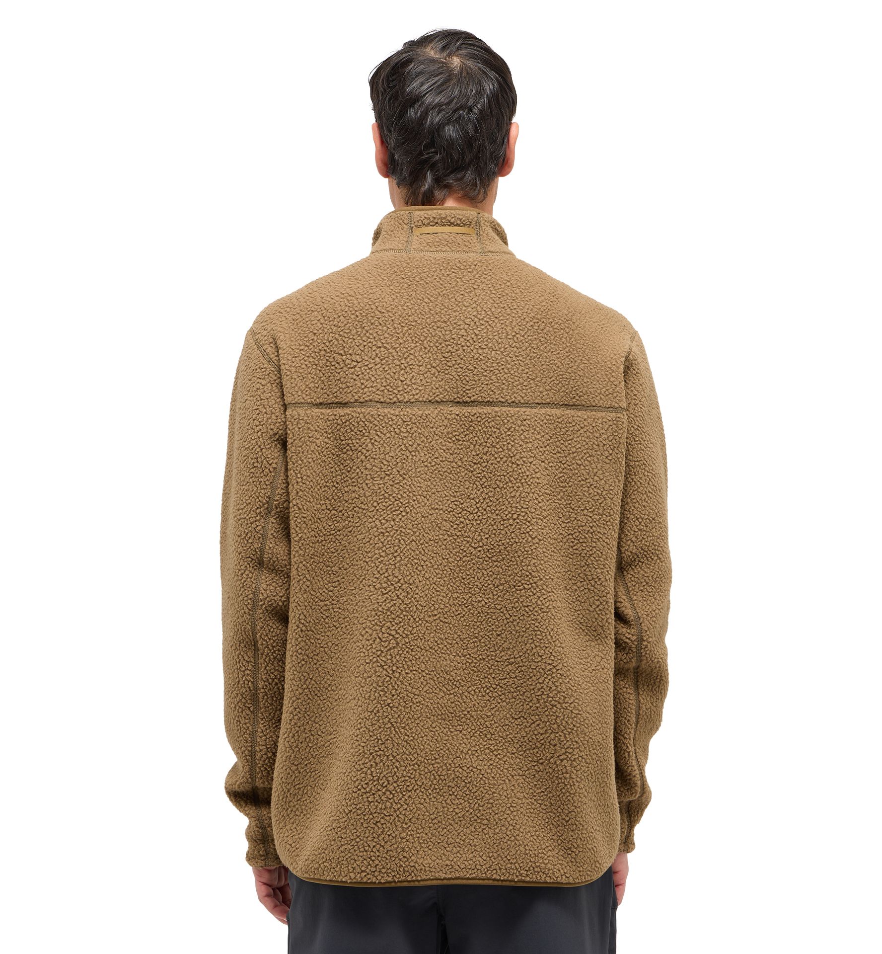 Mossa Pile Jacket Men Teak Brown
