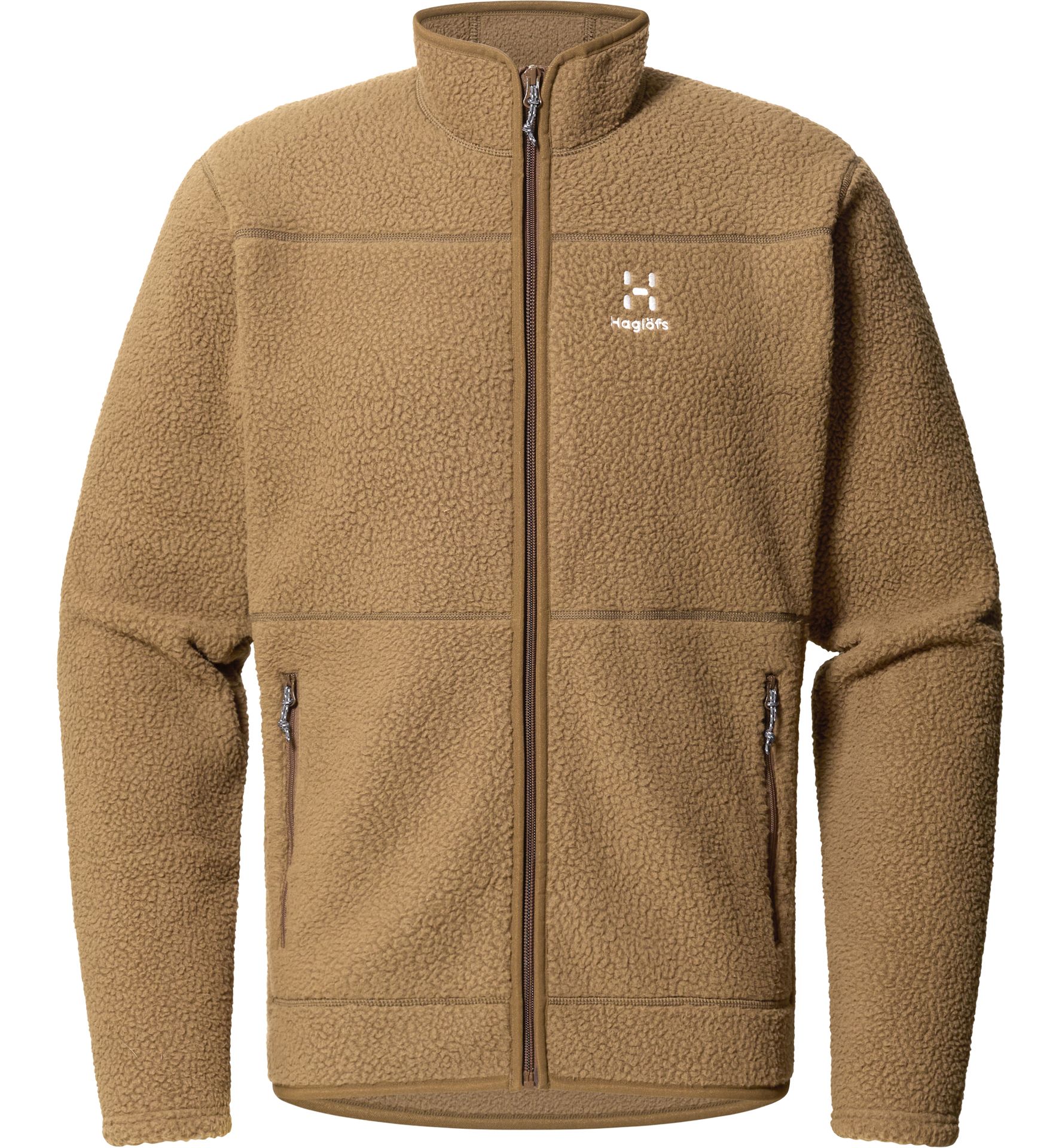Mossa Pile Jacket Men Teak Brown