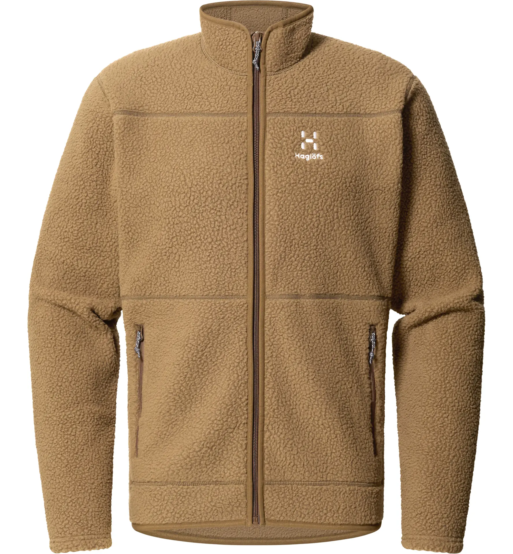 Mossa Pile Jacket Men Teak Brown