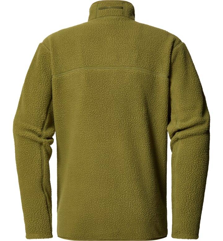 Mossa Pile Jacket Men Olive Green