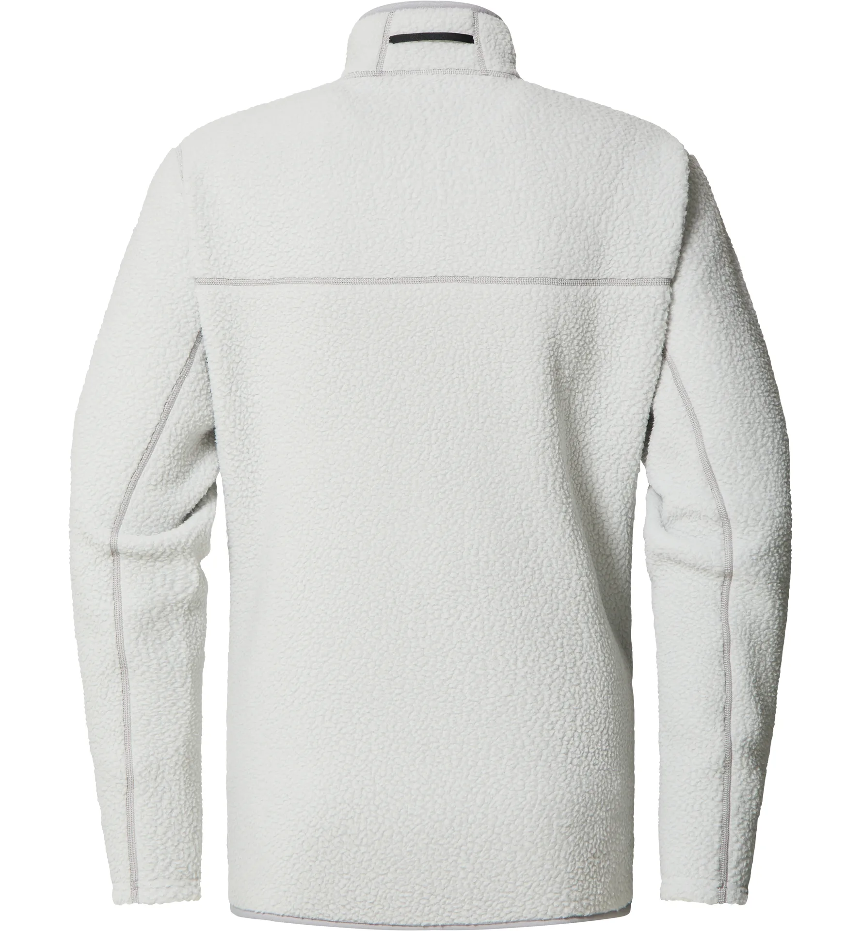 Mossa Pile Jacket Men Stone Grey Melange